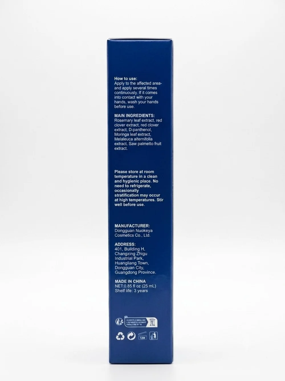 Reverse Hair Growth Roll-On Serum - Blue